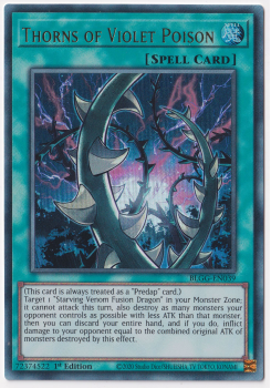 Thorns of Violet Poison (Ultra Rare) single card from Yu-Gi-Oh!
