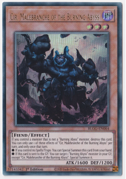 Cir, Malebranche of the Burning Abyss (Ultra Rare) single card from Yu-Gi-Oh!