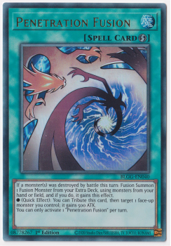 Penetration Fusion (Ultra Rare) single card from Yu-Gi-Oh!