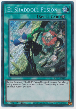 El Shaddoll Fusion (Secret Rare) single card from Yu-Gi-Oh!