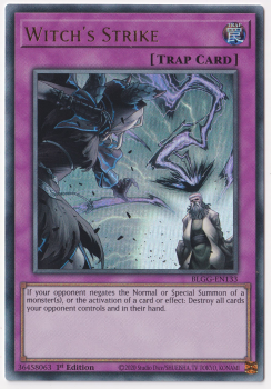 Witch's Strike (Ultra Rare) single card from Yu-Gi-Oh!