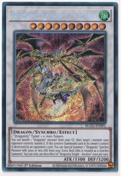 Dragunity Knight - Ascalon (Secret Rare) single card from Yu-Gi-Oh!