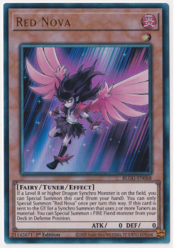 Red Nova (Ultra Rare) single card from Yu-Gi-Oh!