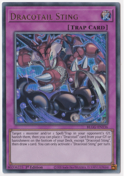 Dracotail Sting (Ultra Rare) single card from Yu-Gi-Oh!