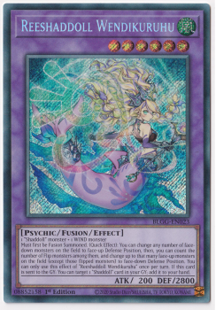 Reeshaddoll Wendikuruhu (Secret Rare) single card from Yu-Gi-Oh!