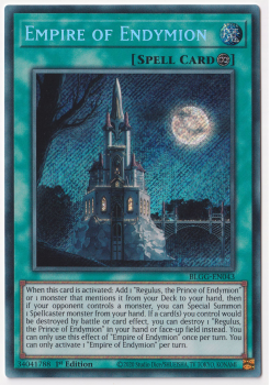 Empire of Endymion (Secret Rare) single card from Yu-Gi-Oh!