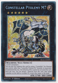 Constellar Ptolemy M7 (Chibi Artwork)(Secret Rare) single card from Yu-Gi-Oh!