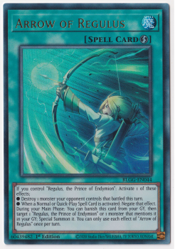 Arrow of Regulus (Ultra Rare) single card from Yu-Gi-Oh!