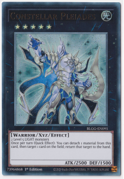 Constellar Pleiades (Ultra Rare) single card from Yu-Gi-Oh!