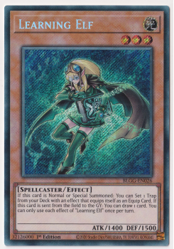 Learning Elf (Secret Rare) single card from Yu-Gi-Oh!