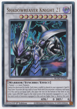 Shadowreaver Knight 21 (Ultra Rare) single card from Yu-Gi-Oh!