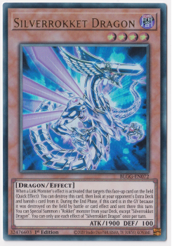 Silverrokket Dragon (Ultra Rare) single card from Yu-Gi-Oh!
