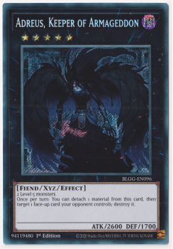 Adreus, Keeper of Armageddon (Secret Rare) single card from Yu-Gi-Oh!