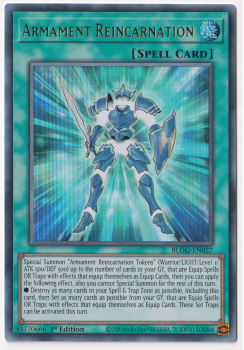 Armament Reincarnation (Ultra Rare) single card from Yu-Gi-Oh!