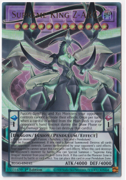 Supreme King Z-ARC (Extended Art)(Ultra Rare) single card from Yu-Gi-Oh!
