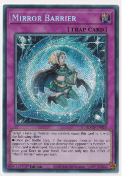 Mirror Barrier (Secret Rare) single card from Yu-Gi-Oh!