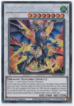 Dragunity Knight - Areus (Secret Rare) single card from Yu-Gi-Oh!