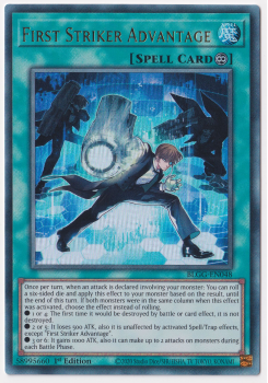 First Striker Advantage (Ultra Rare) single card from Yu-Gi-Oh!