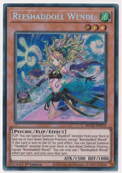 Reeshaddoll Wendi (Secret Rare) single card from Yu-Gi-Oh!