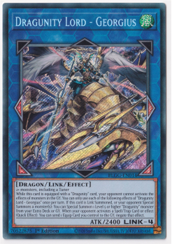 Dragunity Lord - Georgius (Secret Rare) single card from Yu-Gi-Oh!