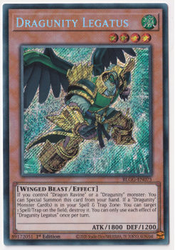 Dragunity Legatus (Secret Rare) single card from Yu-Gi-Oh!