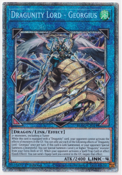 Dragunity Lord - Georgius (Starlight Rare) single card from Yu-Gi-Oh!