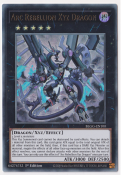 Arc Rebellion Xyz Dragon (Ultra Rare) single card from Yu-Gi-Oh!