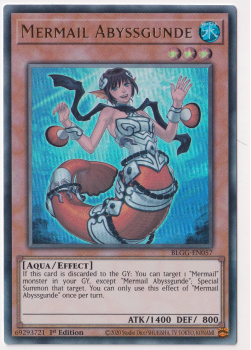 Mermail Abyssgunde (Ultra Rare) single card from Yu-Gi-Oh!