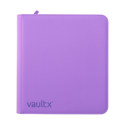 Vault X 12-Pocket Exo-Tec Zip Binder Just Purple - Image 2