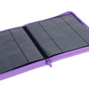 Vault X 12-Pocket Exo-Tec Zip Binder Just Purple - Image 3