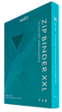 Vault X 16-Pocket Exo-Tec Zip XXL Binder Teal