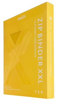 Vault X 16-Pocket Exo-Tec Zip XXL Binder Yellow