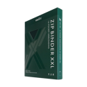 Vault X 16-Pocket Exo-Tec Zip XXL Binder Green