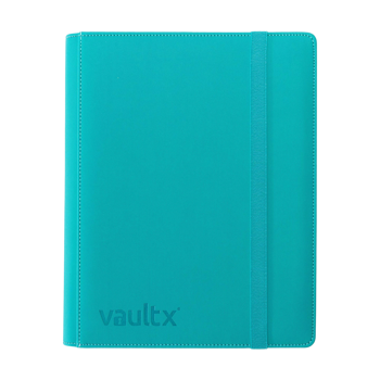 Vault X 9-Pocket Exo-Tec Strap Binder Teal