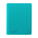 Vault X 9-Pocket Exo-Tec Strap Binder Teal