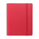 Vault X 9-Pocket Exo-Tec Strap Binder Red