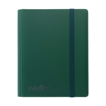 Vault X 9-Pocket Exo-Tec Strap Binder Green