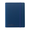 Vault X 9-Pocket Exo-Tec Strap Binder Blue
