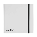 Vault X 12-Pocket Strap Binder White