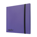 Vault X 12-Pocket Strap Binder Purple