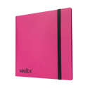 Vault X 12-Pocket Strap Binder Pink