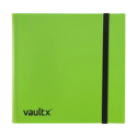 Vault X 12-Pocket Strap Binder Green