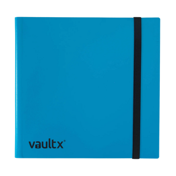 Vault X 12-Pocket Strap Binder Blue