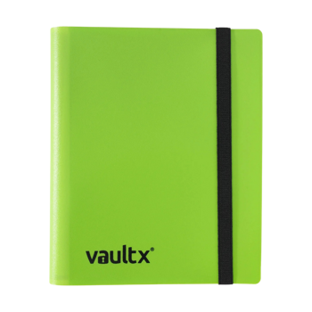 Vault X 4-Pocket Strap Binder Green