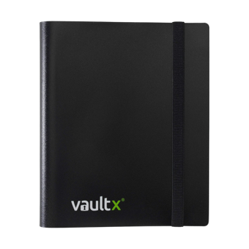 Vault X 4-Pocket Strap Binder Black
