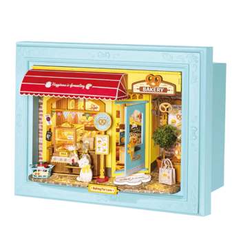 Rolife Fluffy Cat Bakery 3D Wooden Puzzle DP001