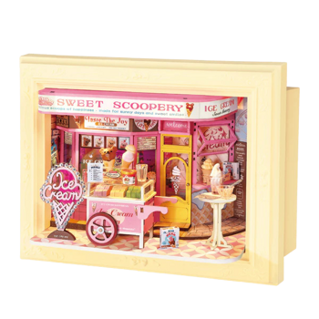Rolife Sweet Scoopery Ice Cream 3D Wooden Puzzle DP002