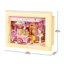 Rolife Sweet Scoopery Ice Cream 3D Wooden Puzzle DP002 - Image 4
