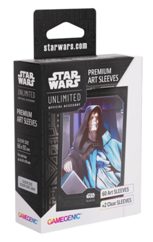 Gamegenic Star Wars Unlimited Premium Art Sleeve Emperor Palpatine
