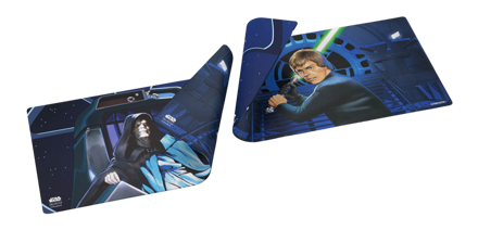 Gamegenic Star Wars Unlimited Double Sided Game Mat Jedi Luke Skywalker & Emperor Palpatine